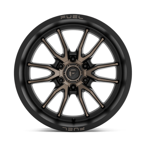 Fuel 1PC D762 CLASH MATTE BLACK DOUBLE DARK TINT 17X9