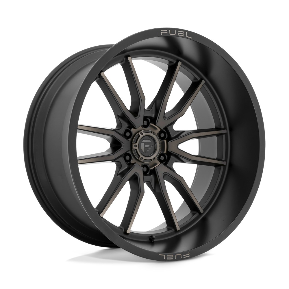 Fuel 1PC D762 CLASH MATTE BLACK DOUBLE DARK TINT 24X12