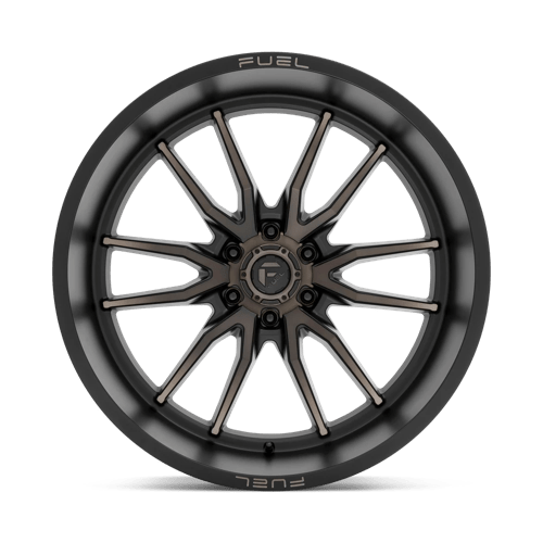 Fuel 1PC D762 CLASH MATTE BLACK DOUBLE DARK TINT 24X12
