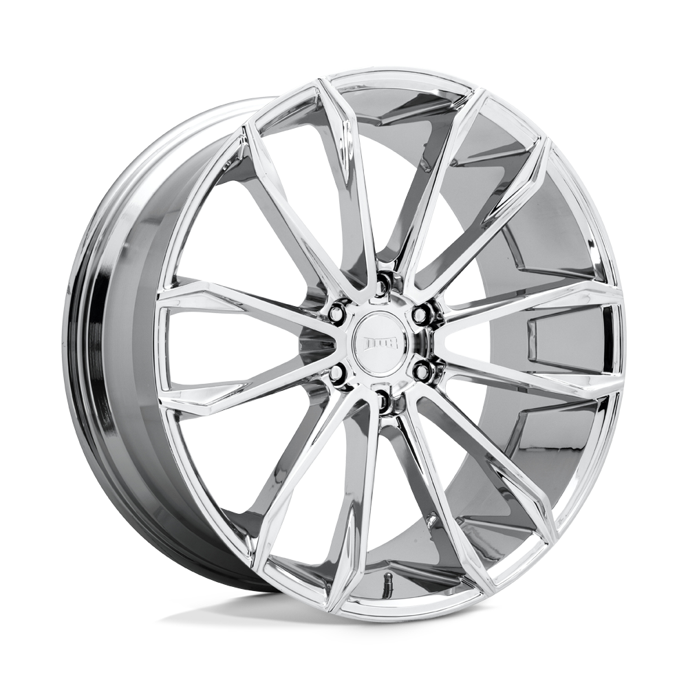 DUB 1PC S251 CLOUT CHROME PLATED 24X10