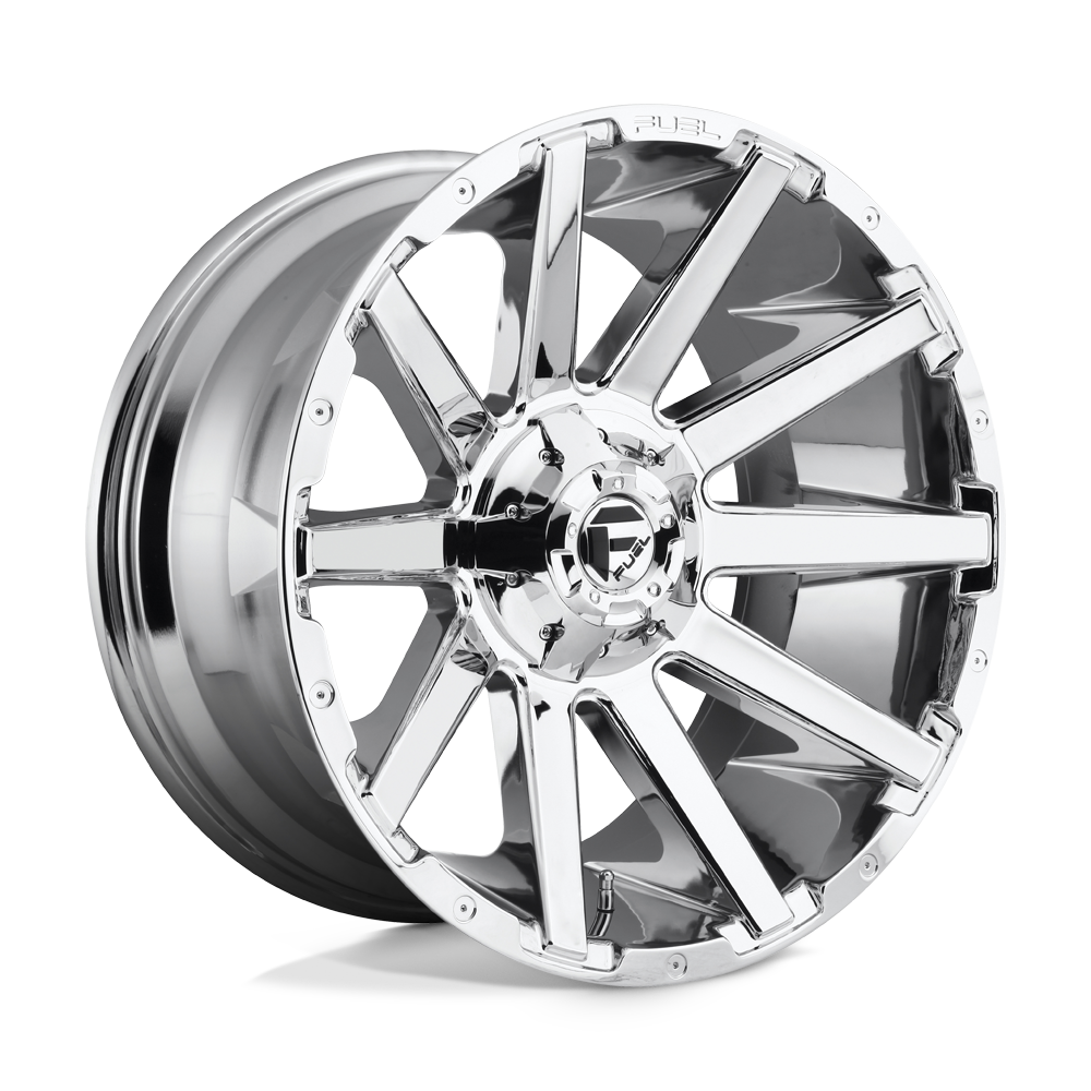 Fuel 1PC D614 CONTRA CHROME PLATED 22X12