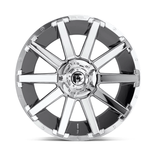 Fuel 1PC D614 CONTRA CHROME PLATED 20X9