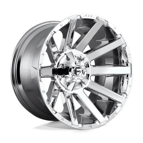 Fuel 1PC D614 CONTRA CHROME PLATED 22X12