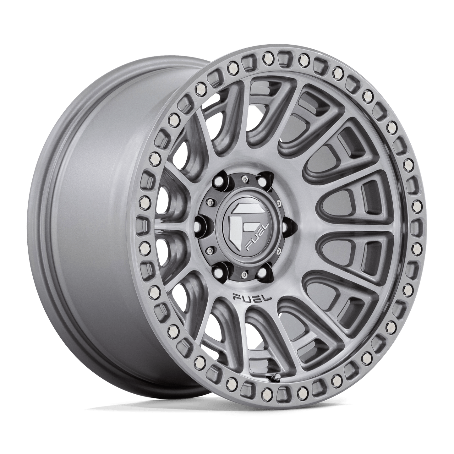 Fuel 1PC D833 CYCLE PLATINUM 17X9