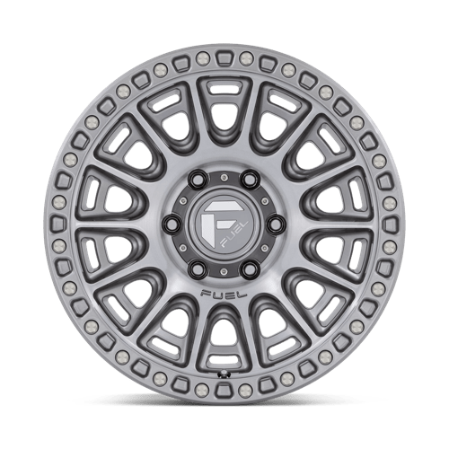 Fuel 1PC D833 CYCLE PLATINUM 17X8.5