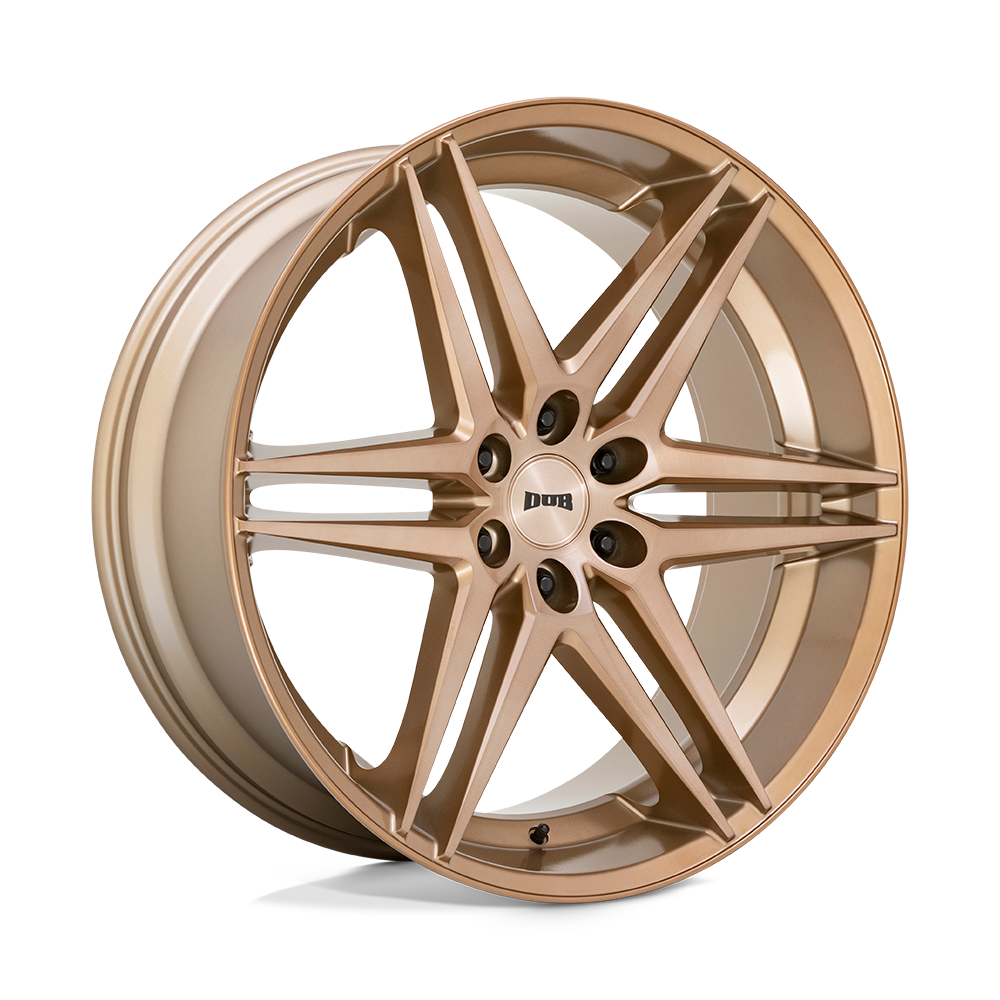 DUB 1PC S266 DIRTY DOG PLATINUM BRONZE 24X10