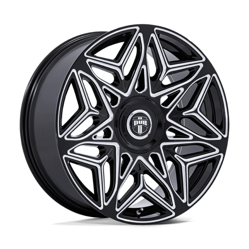 DUB 1PC DC274 ANOMALY GLOSS BLACK MILLED 22X9