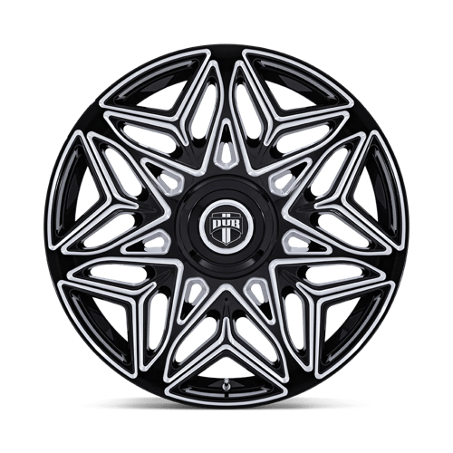 DUB 1PC DC274 ANOMALY GLOSS BLACK MILLED 24X10