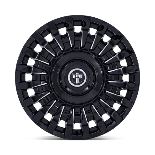 DUB 1PC DC272 HONCHO GLOSS BLACK MILLED 24X9
