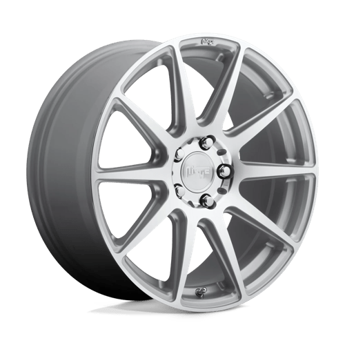 Niche 1PC M146 ESSEN GLOSS SILVER MACHINED 21X9