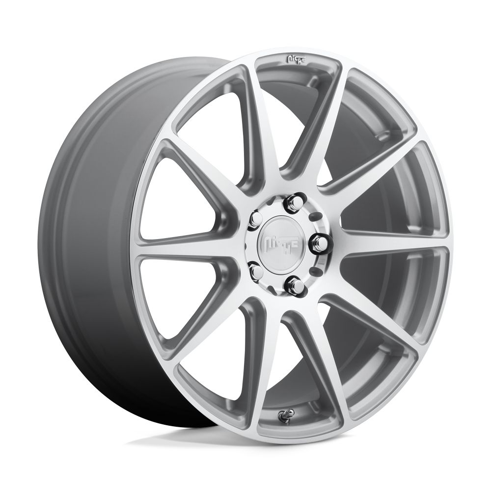 Niche 1PC M146 ESSEN GLOSS SILVER MACHINED 21X9