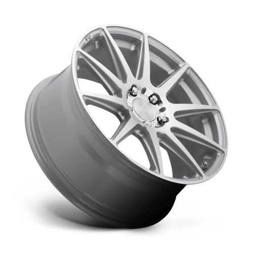 Niche 1PC M146 ESSEN GLOSS SILVER MACHINED 21X9