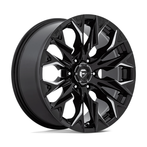 Fuel 1PC D803 FLAME GLOSS BLACK MILLED 20X9