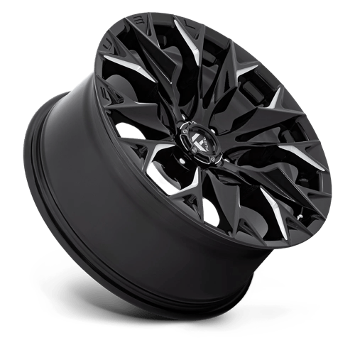 Fuel 1PC D803 FLAME GLOSS BLACK MILLED 20X9