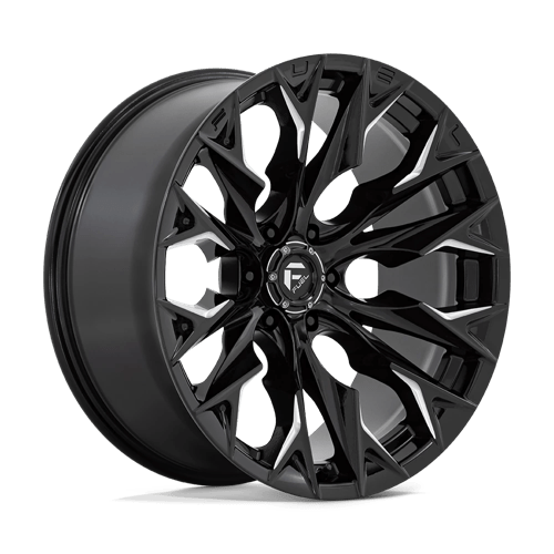 Fuel 1PC D803 FLAME GLOSS BLACK MILLED 22X10
