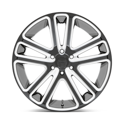 DUB 1PC S255 FLEX GLOSS BLACK MILLED 24X10