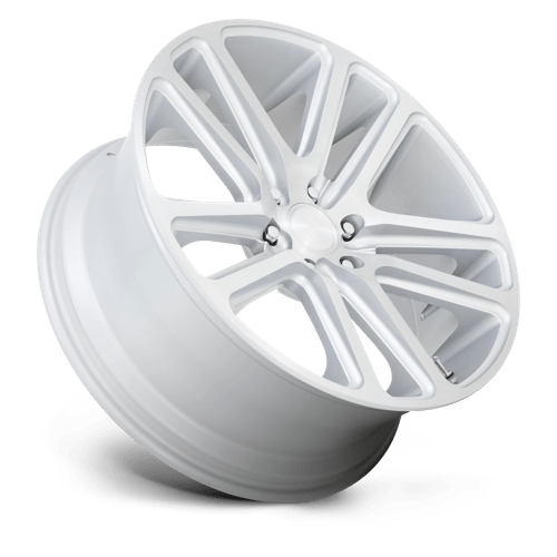 DUB 1PC S257 FLEX GLOSS SILVER BRUSHED FACE 26X10