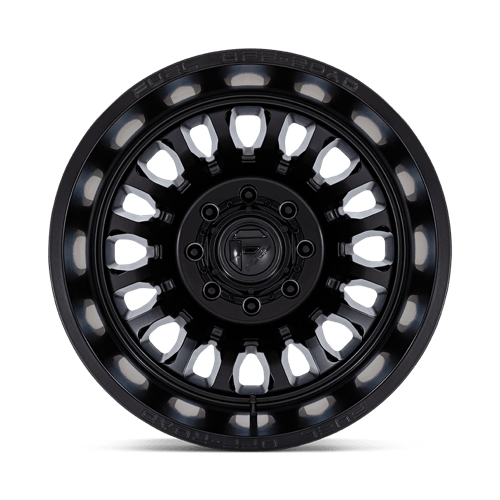 Fuel 1PC D867 ARC DUALLY BLACKOUT 22X8.25