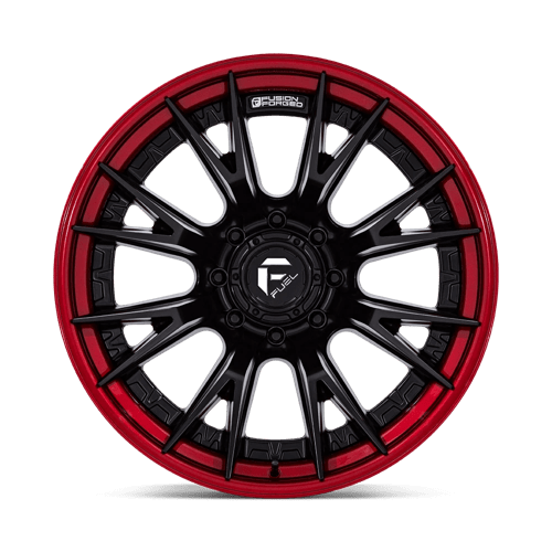 Fuel 1PC FC402 CATALYST MATTE BLACK WITH CANDY RED LIP 20X9