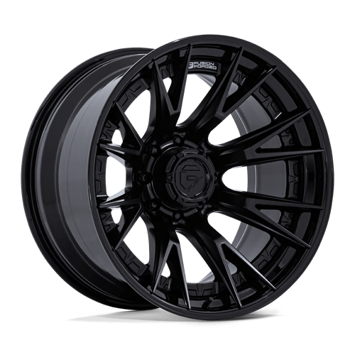 Fuel 1PC FC402 CATALYST MATTE BLACK WITH GLOSS BLACK LIP 20X9
