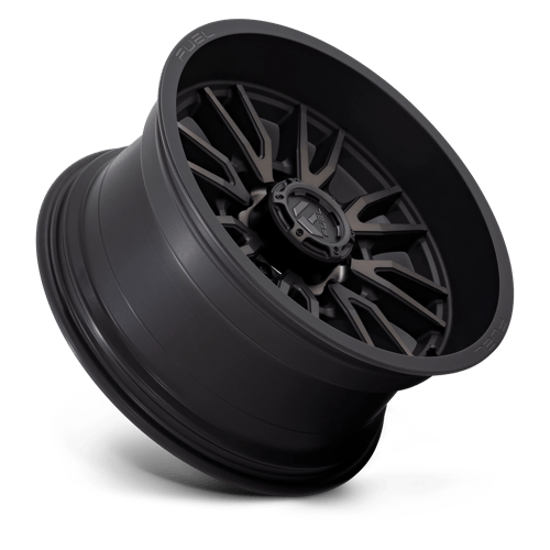 Fuel 1PC D762 CLASH MATTE BLACK DOUBLE DARK TINT 20X10