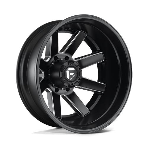 Fuel 1PC D538 MAVERICK MATTE BLACK MILLED 24X8.25
