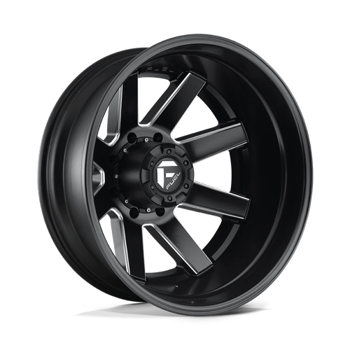 Fuel 1PC D538 MAVERICK MATTE BLACK MILLED 24X8.25