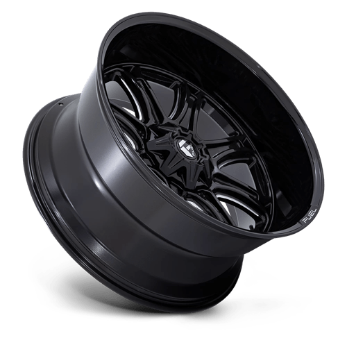 Fuel 1PC DARKSTAR GLOSS BLACK MILLED 22X10