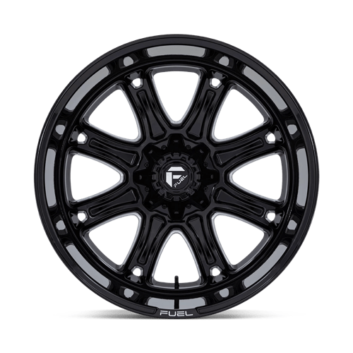 Fuel 1PC DARKSTAR GLOSS BLACK MILLED 22X10