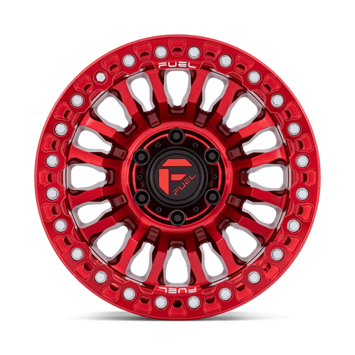 Fuel 1PC FC125 RINCON BEADLOCK CANDY RED 17X9