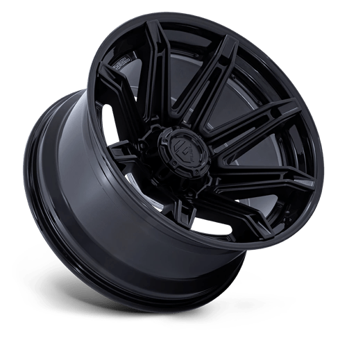 Fuel 1PC FC401 BRAWL MATTE BLACK WITH GLOSS BLACK LIP 20X10