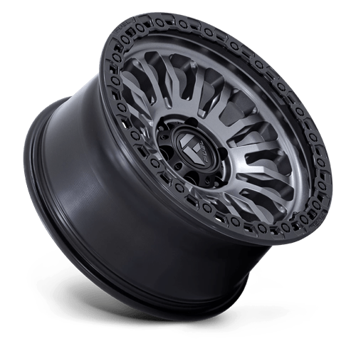 Fuel 1PC FC857 RINCON MATTE GUNMETAL WITH BLACK LIP 20X10