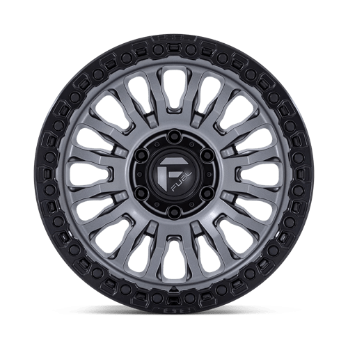 Fuel 1PC FC857 RINCON MATTE GUNMETAL WITH BLACK LIP 18X9