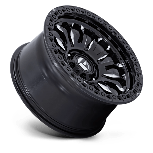 Fuel 1PC FC857 RINCON GLOSS BLACK MILLED 17X9