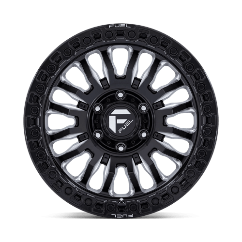 Fuel 1PC FC857 RINCON GLOSS BLACK MILLED 17X9