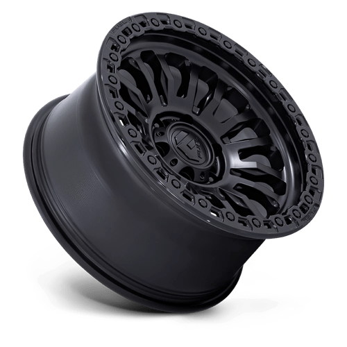 Fuel 1PC FC857 RINCON MATTE BLACK WITH GLOSS BLACK LIP 18X9