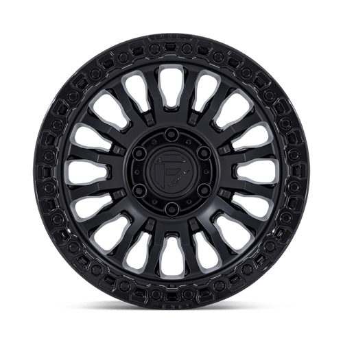 Fuel 1PC FC857 RINCON MATTE BLACK WITH GLOSS BLACK LIP 18X9