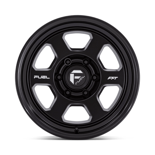 Fuel 1PC FC860 HYPE MATTE BLACK 18X8.5