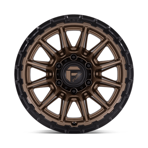 Fuel 1PC FC866 PISTON MATTE BRONZE W/ GLOSS BLACK LIP 20X9