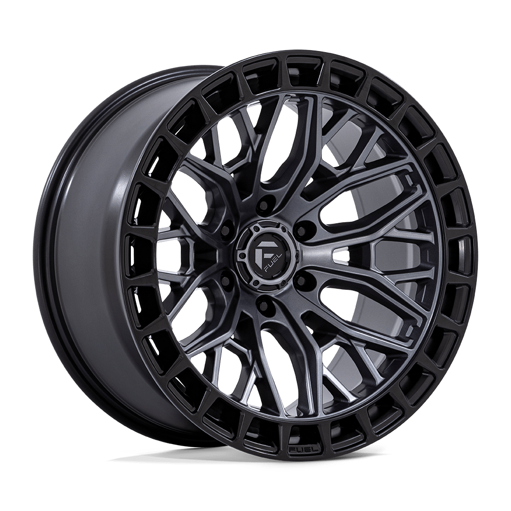 Fuel 1PC FC869 SIGMA MATTE GUNMETAL W/ MATTE BLACK LIP 20X9