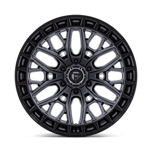 Fuel 1PC FC869 SIGMA MATTE GUNMETAL W/ MATTE BLACK LIP 20X9