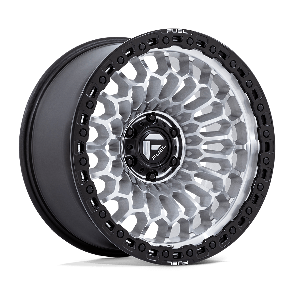 Fuel 1PC FC870 SINISTER MACHINED W/ MATTE BLACK LIP 20X9