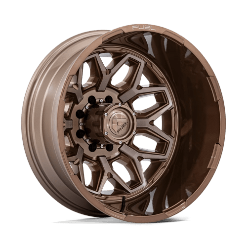 Fuel 1PC D876 FLUX DUALLY PLATINUM BRONZE 22X8.25