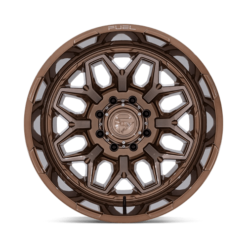 Fuel 1PC D876 FLUX DUALLY PLATINUM BRONZE 22X8.25