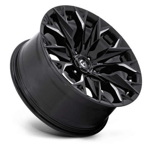 Fuel 1PC D803 FLAME GLOSS BLACK MILLED 20X9