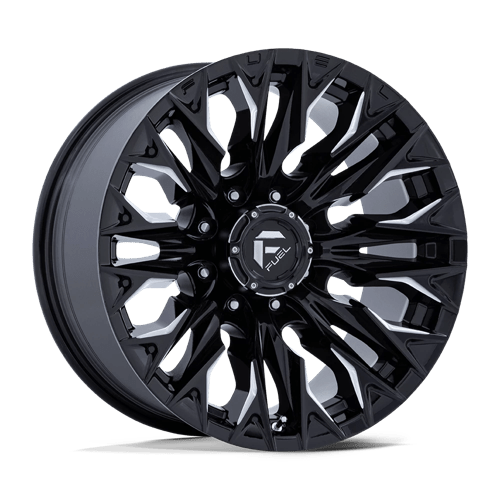 Fuel 1PC D803 FLAME GLOSS BLACK MILLED 20X9