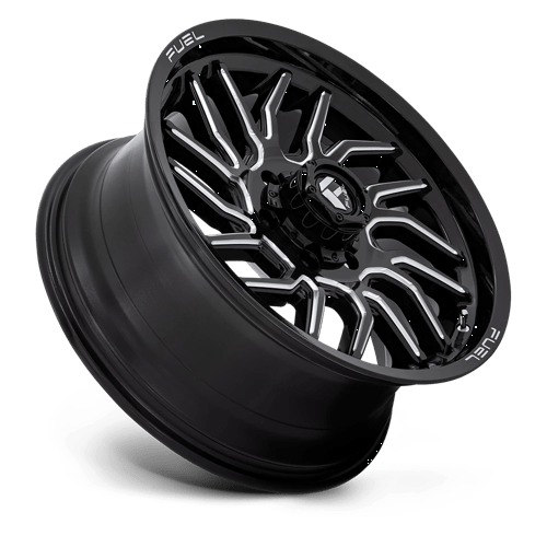Fuel 1PC D807 HURRICANE GLOSS BLACK MILLED 20X9
