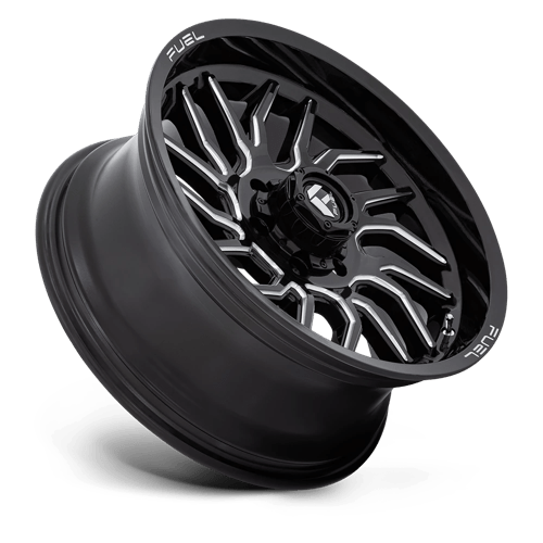Fuel 1PC D807 HURRICANE GLOSS BLACK MILLED 20X9