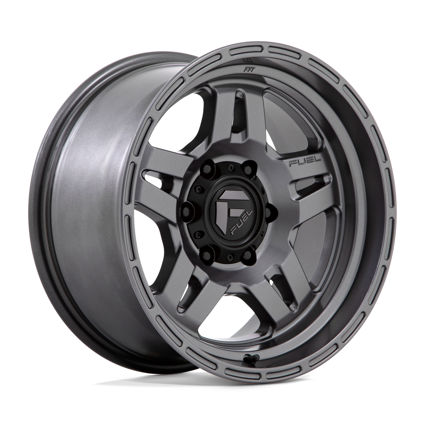 Fuel 1PC D801 OXIDE MATTE GUNMETAL 17X9