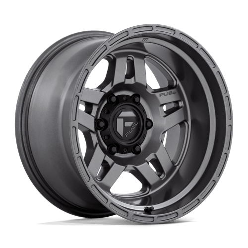 Fuel 1PC D801 OXIDE MATTE GUNMETAL 17X9